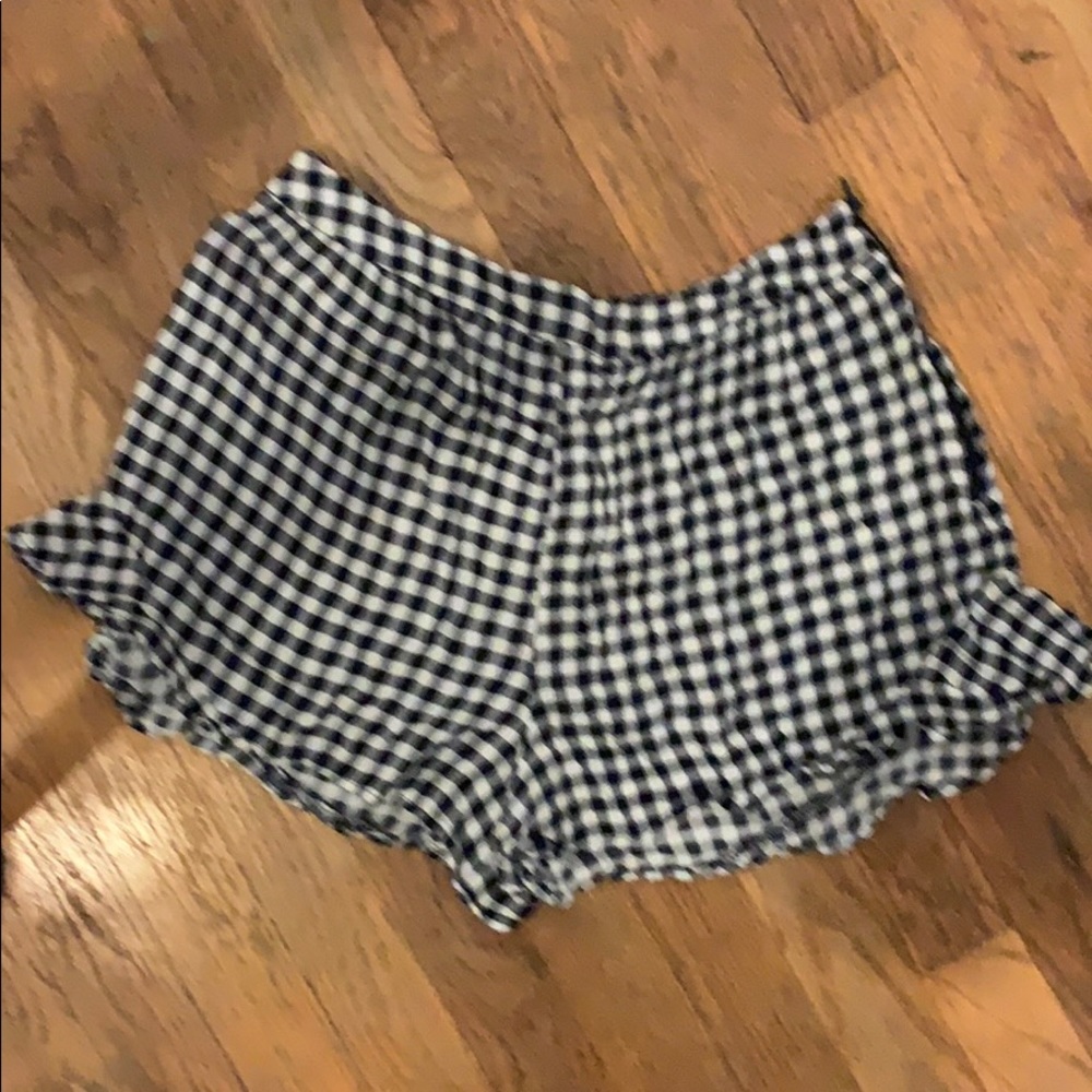 Xhileration gingham shorts